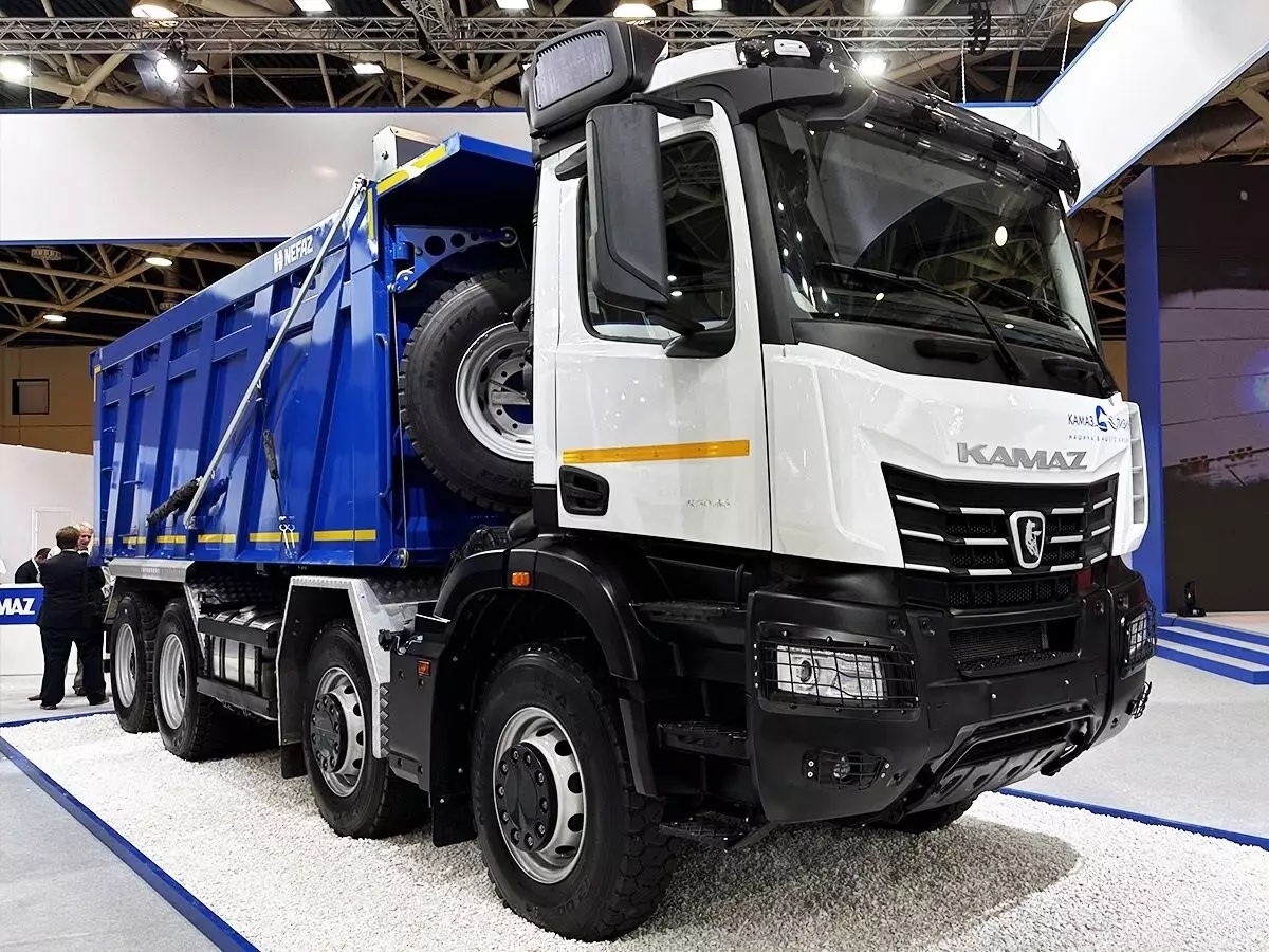 Самосвал с задней разгрузкой 65951-10792-СА (8x4) на шасси КАМАЗ 65951-10792-СА 