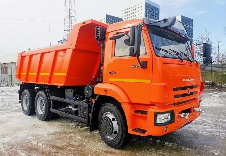 Самосвал с задней разгрузкой 45141-20014-50 (6x6) на шасси КАМАЗ 65115-7058-48 